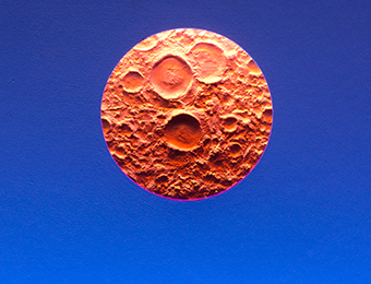 The Origin of Wonder (detail) Bannon The Origin of Wonder interactive neon light art